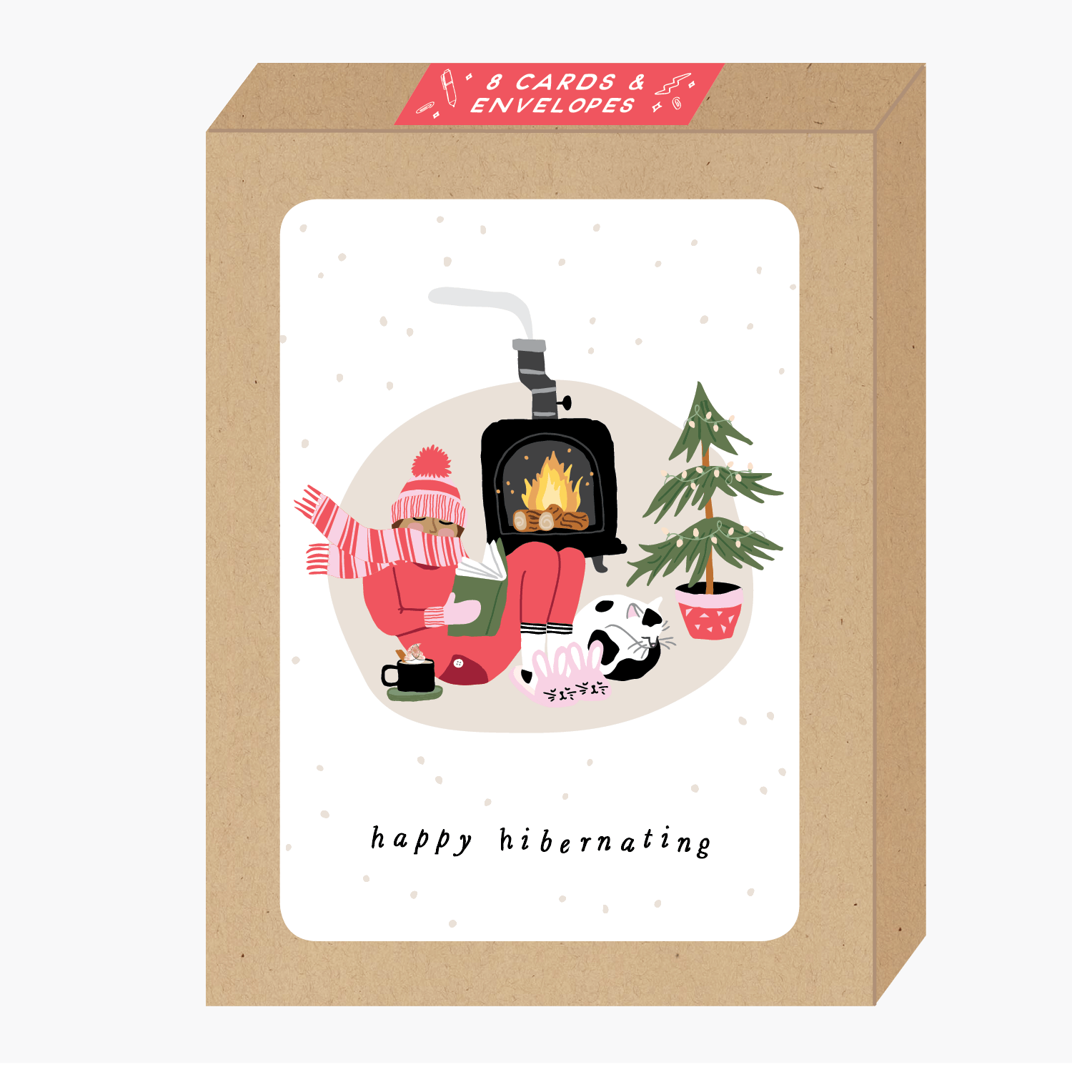 Hibernating Holiday Card Box Set - DIGS