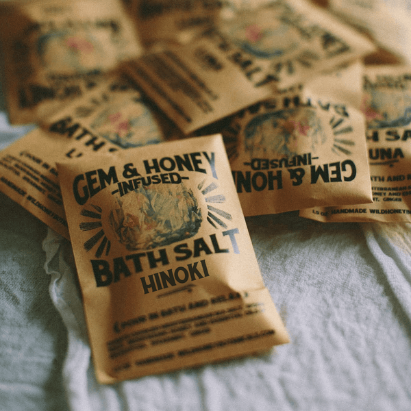 Hinoki Bath Soak or Body Scrub - DIGS