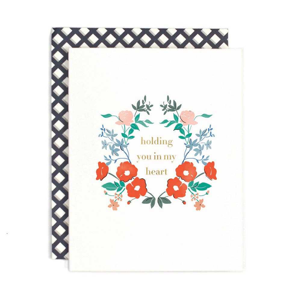Holding You in My Heart Sympathy Card - DIGS