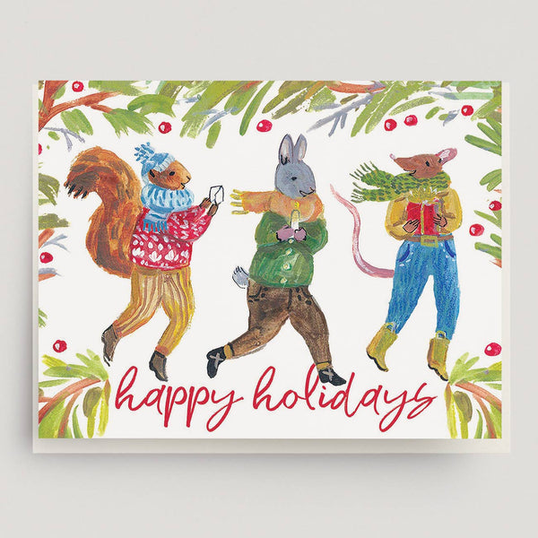 Holiday Animals Card - DIGS