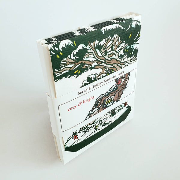 Holiday Bonsai Card: Set of 8 - DIGS
