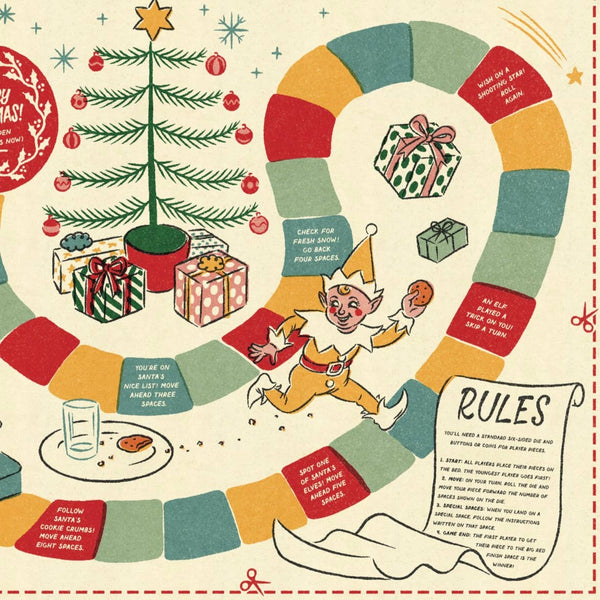 Holiday Game Board Gift Bag - DIGS