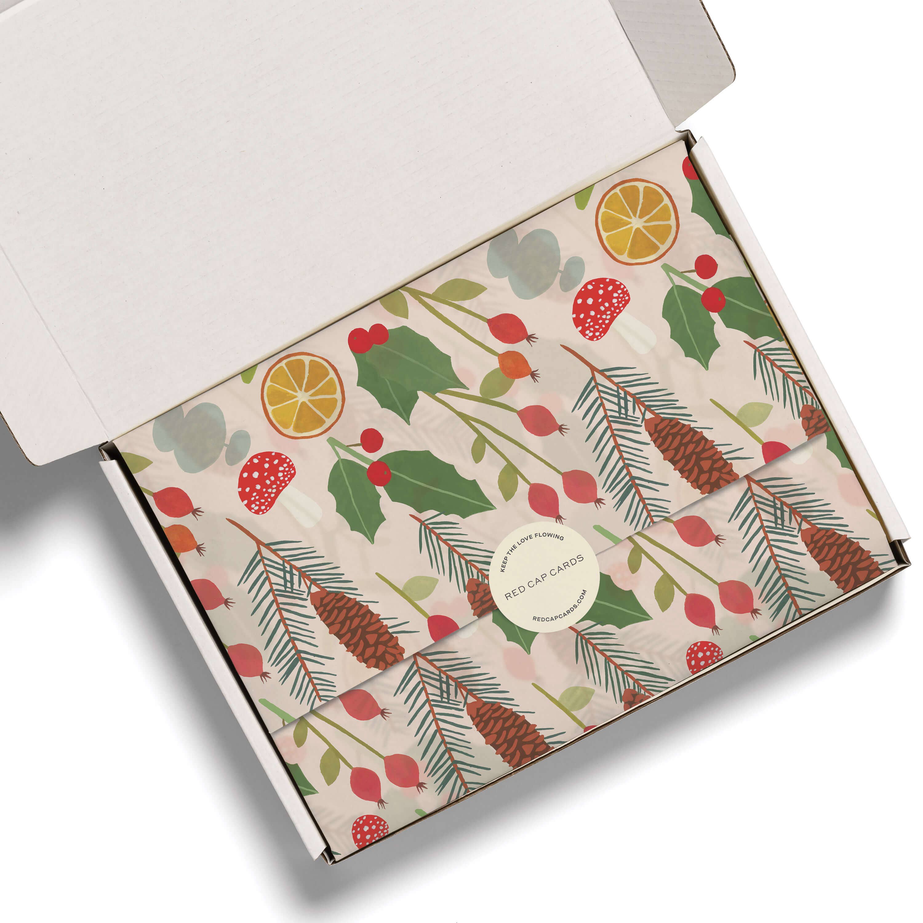 Holiday Greens Tissue Paper - DIGS