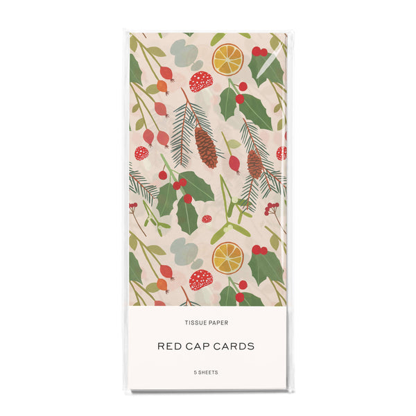Holiday Greens Tissue Paper - DIGS