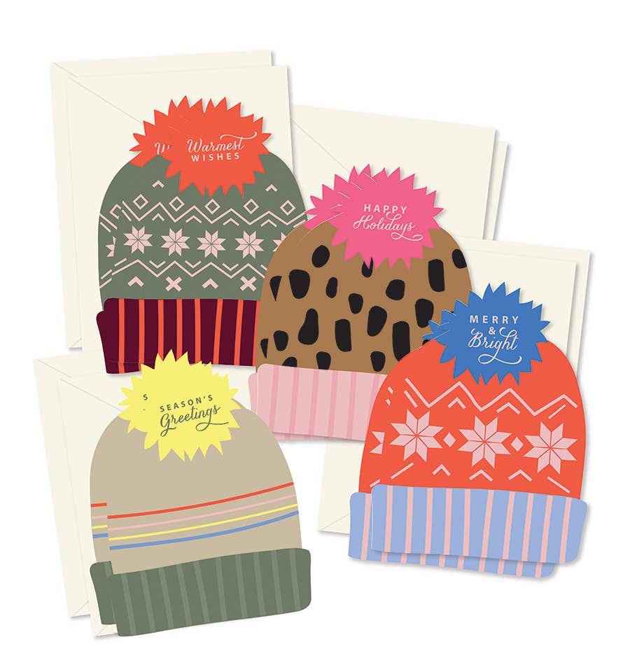 Holiday Hat Boxed Card Set - DIGS