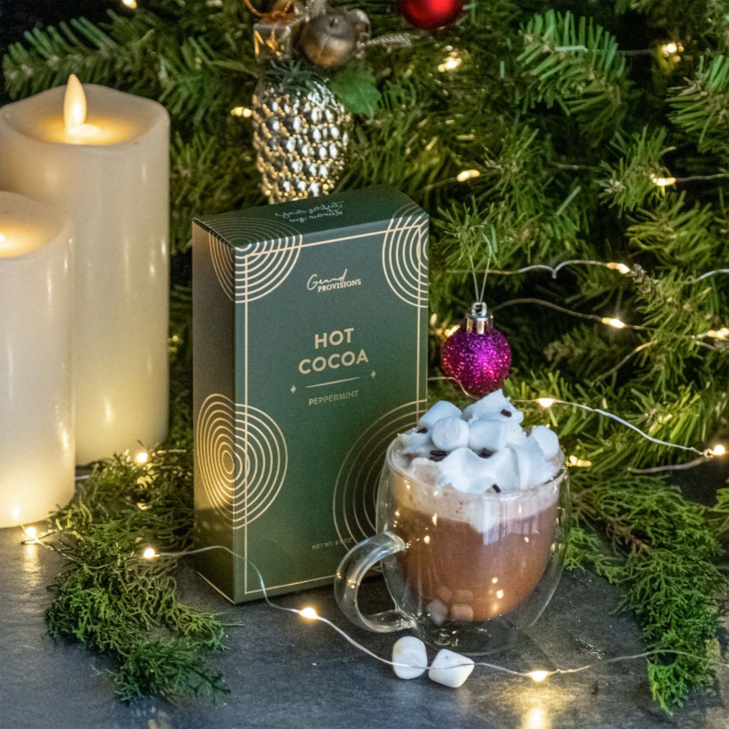 Holiday Hot Chocolate - Peppermint (2.5 oz) - DIGS