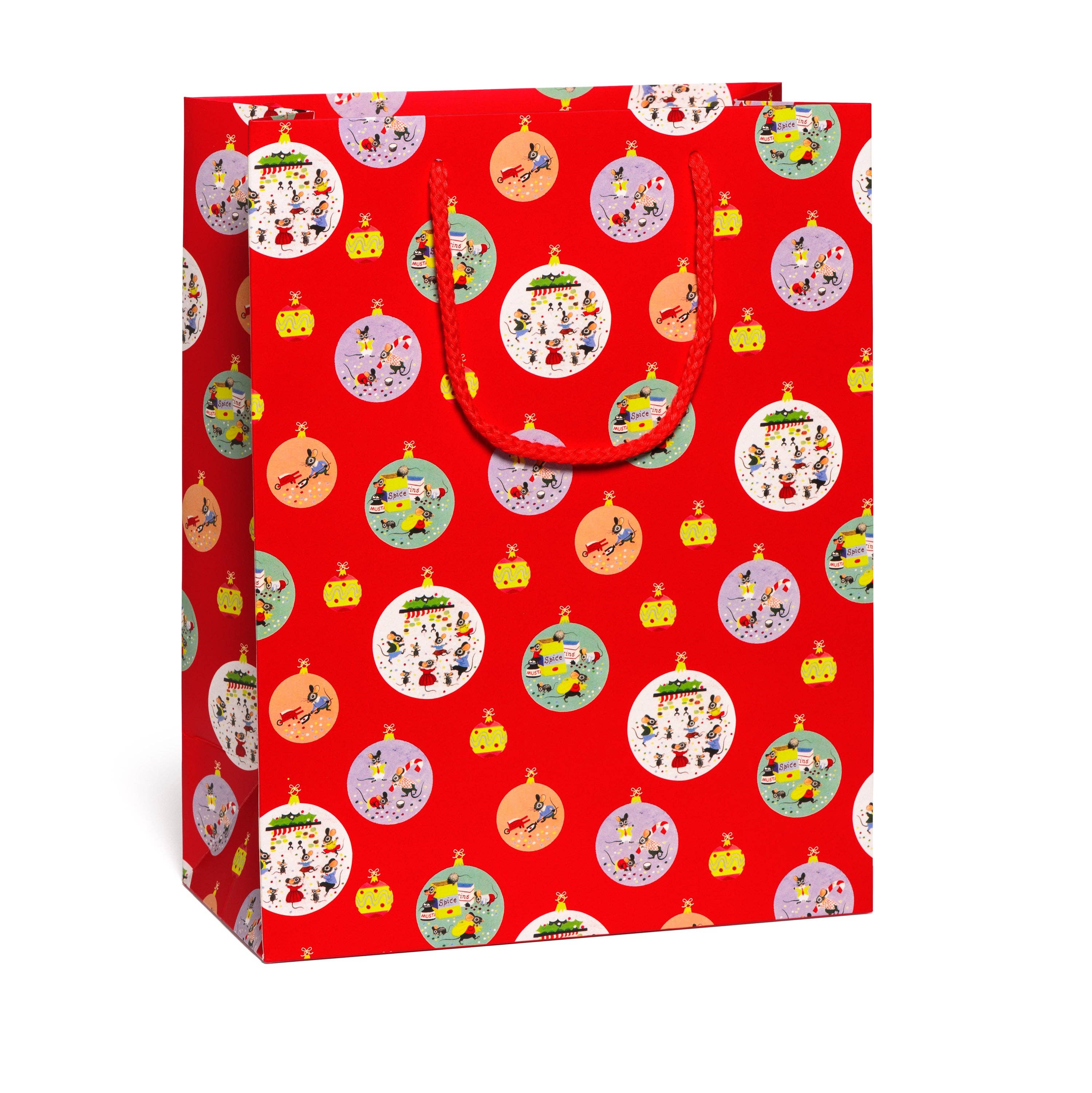 Holiday Mice Large Gift Bag - DIGS