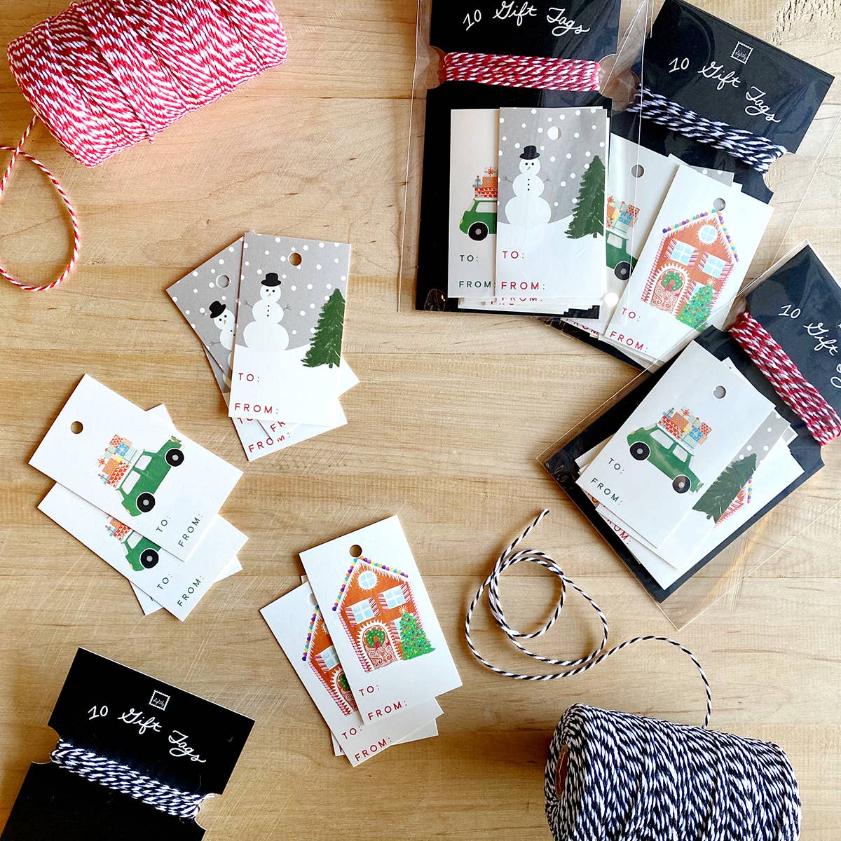Holiday Mixed Gift Tag Set - DIGS