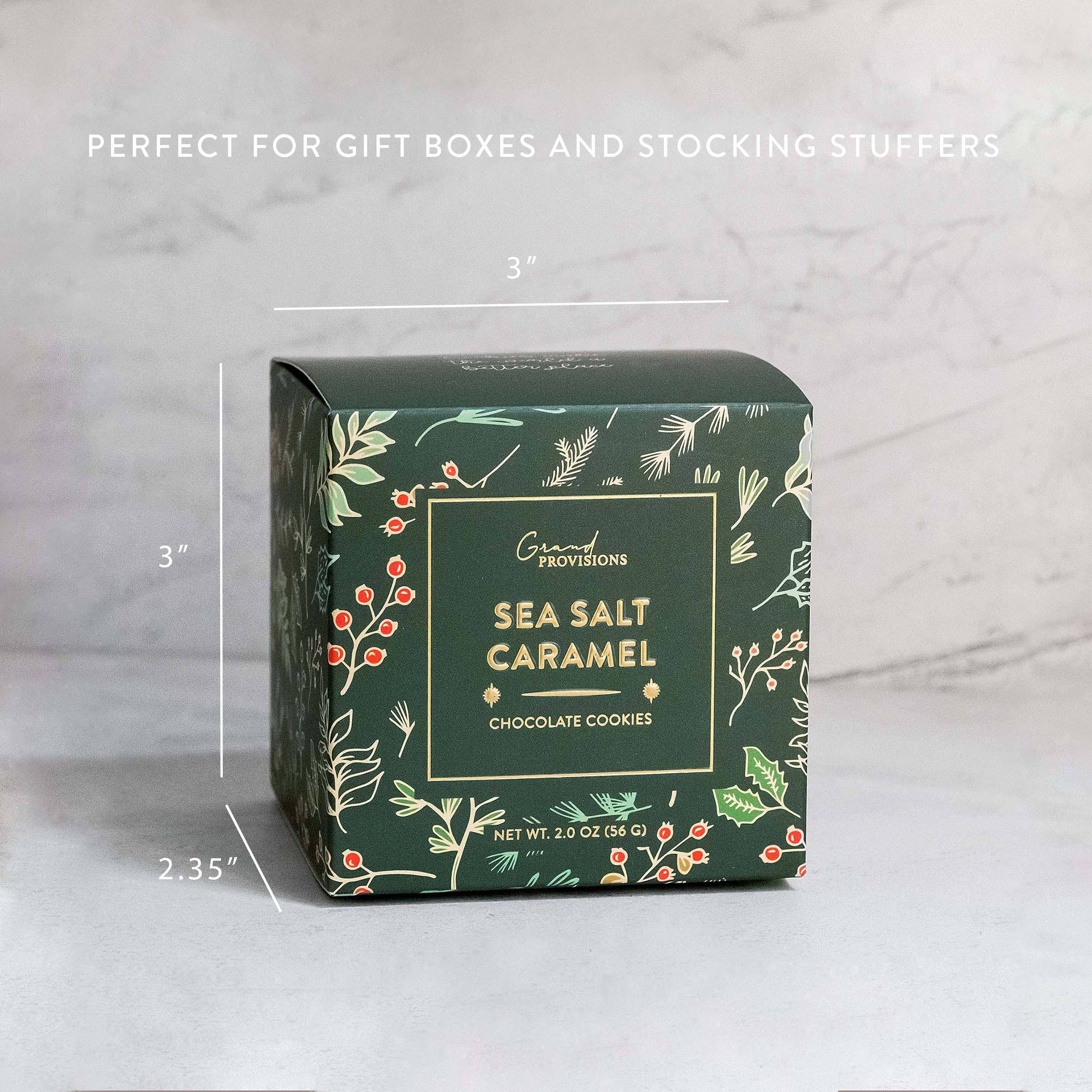 Holiday Sea Salt Caramel Cocoa Cookies - DIGS