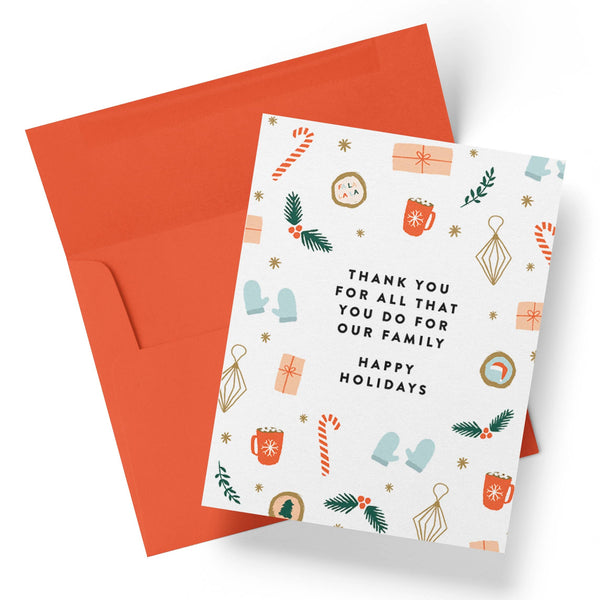 Holiday Thank You Card - DIGS