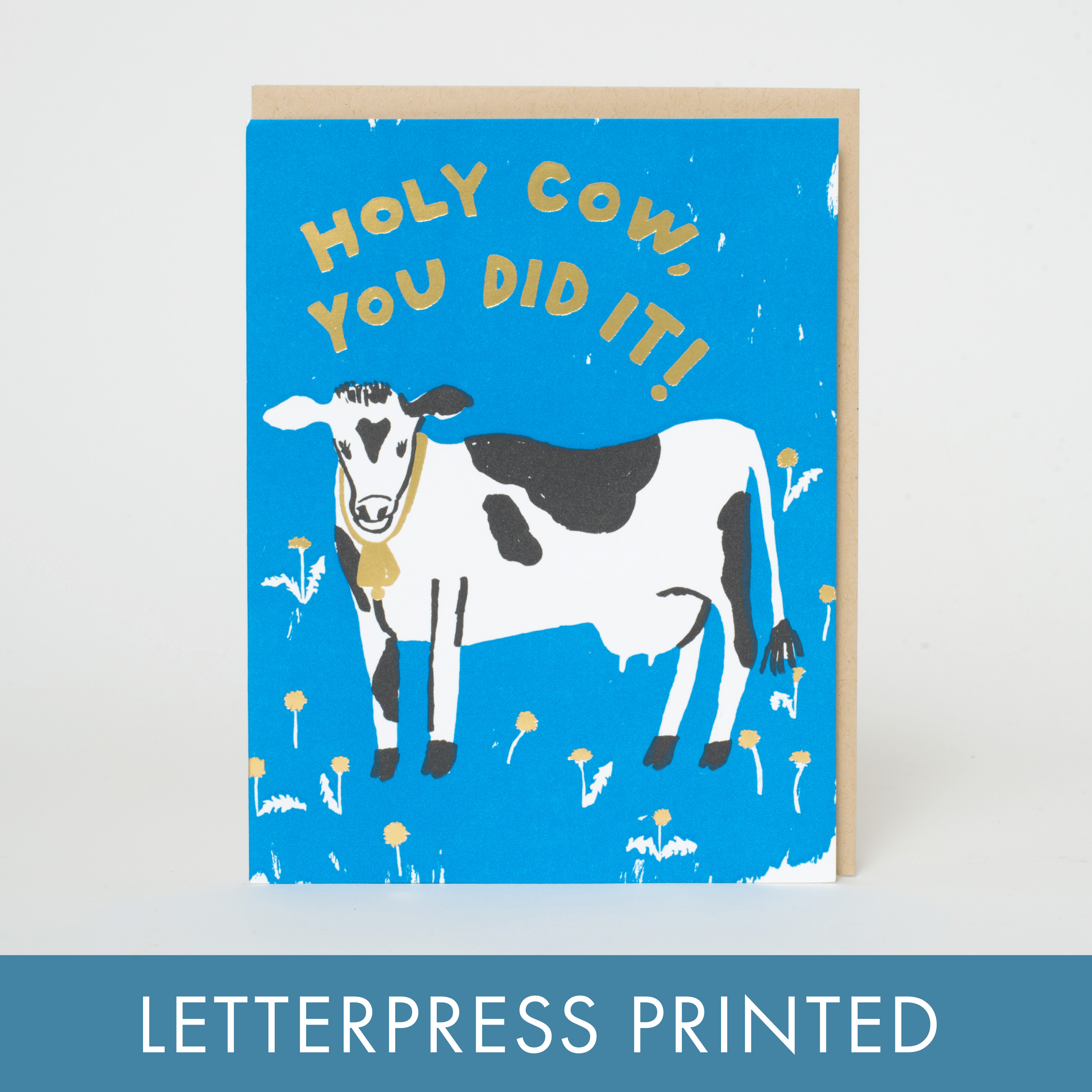 Holy Cow Congrats Card - DIGS