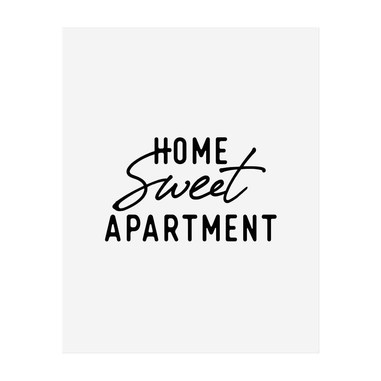 Home Sweet Apartment Print - DIGS