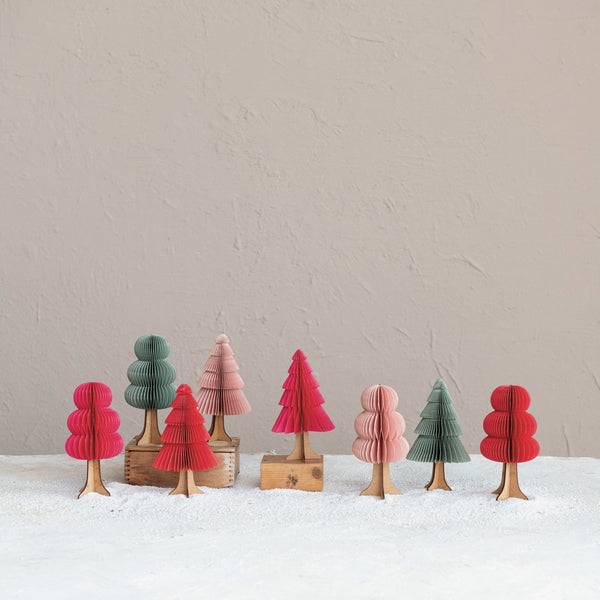 Honeycomb Paper Folding Trees - DIGS