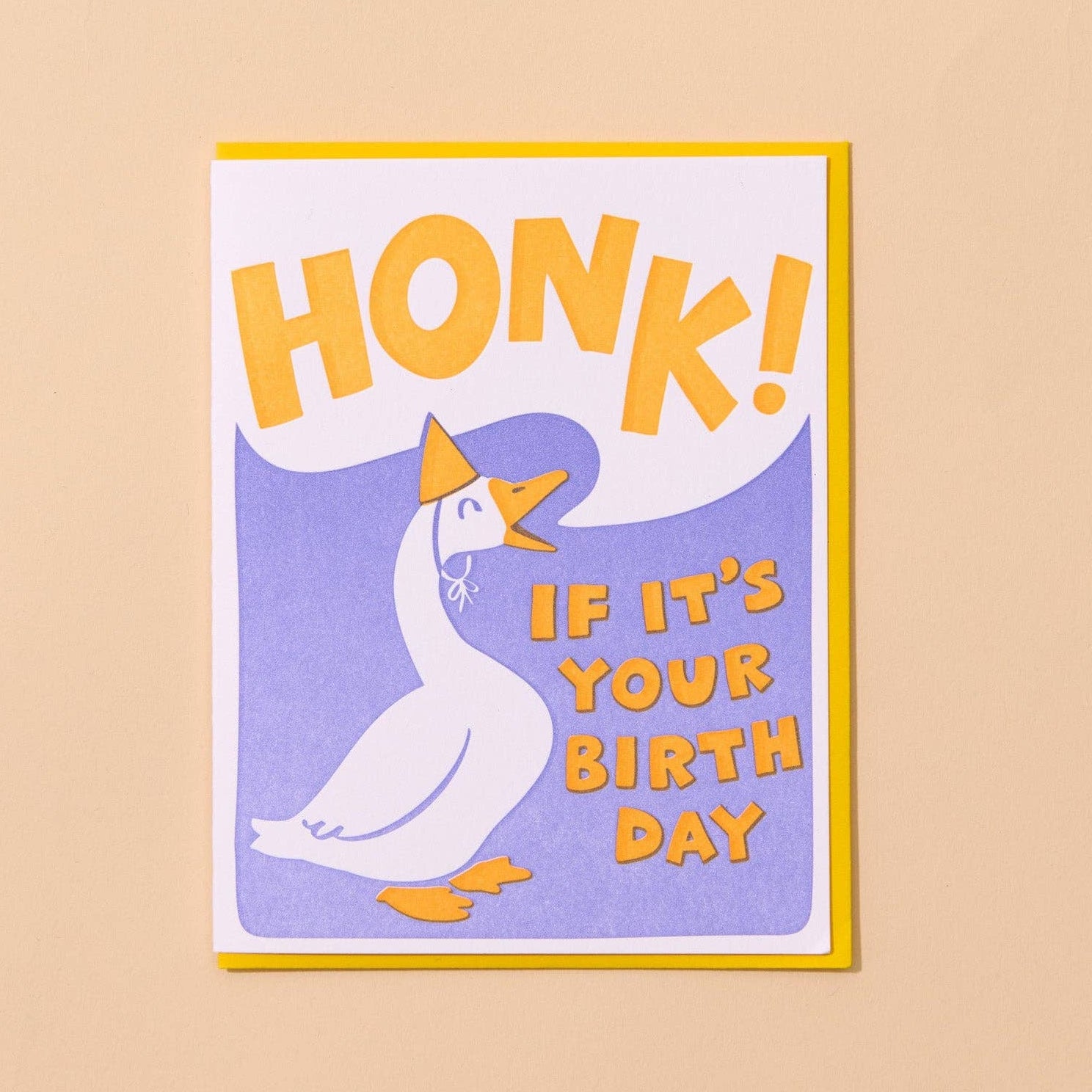 Honk Goose Birthday Card - DIGS
