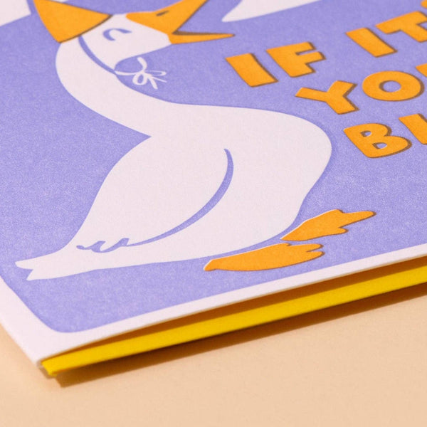 Honk Goose Birthday Card - DIGS