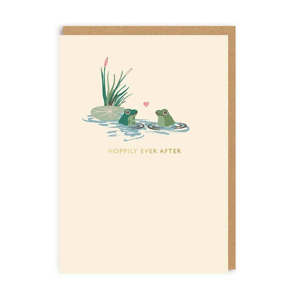 Hoppily Ever After Greeting Card - DIGS