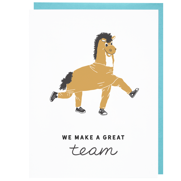 Horse Costume Team Card - DIGS