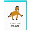 Horse Costume Team Card - DIGS