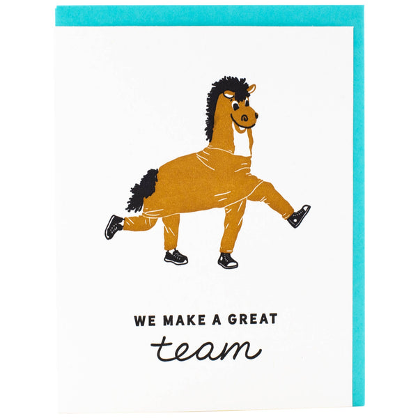 Horse Costume Team Card - DIGS