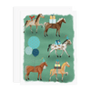 Horse Party Birthday Card - DIGS