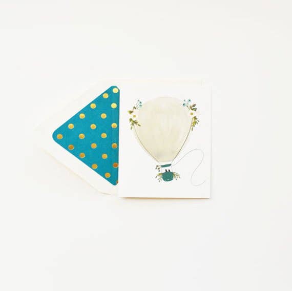 Hot Air Balloon Card - DIGS