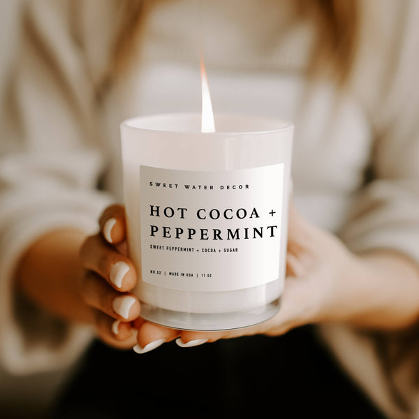 Hot Cocoa + Peppermint Candle - DIGS