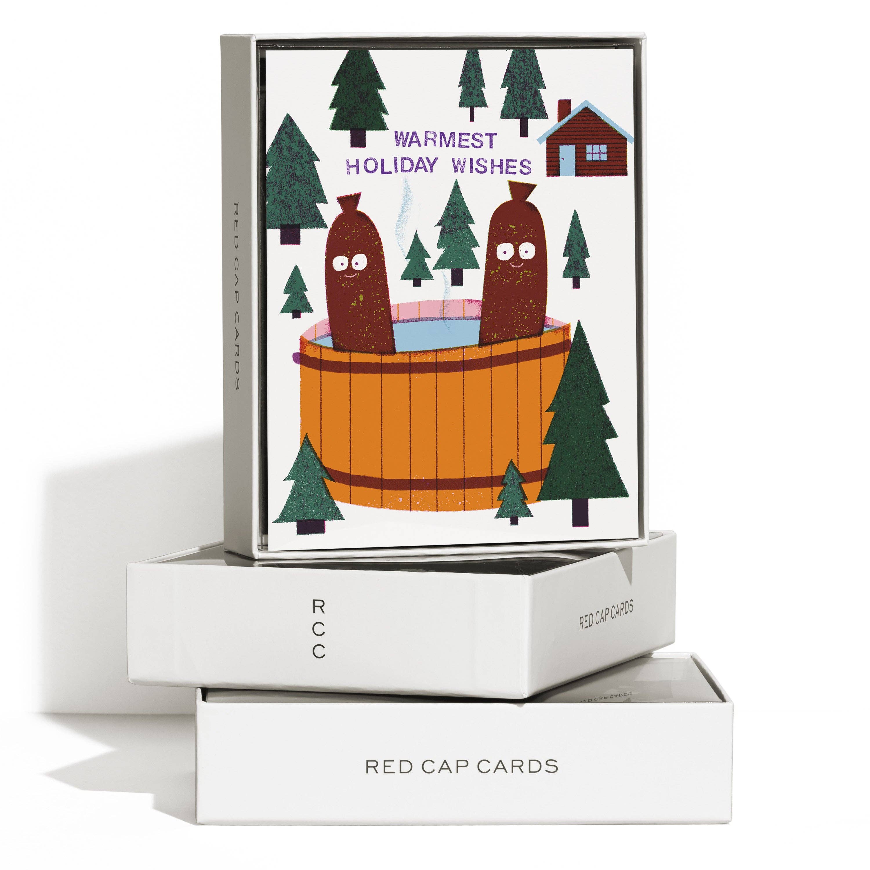 Hot Tub Holiday Card - DIGS