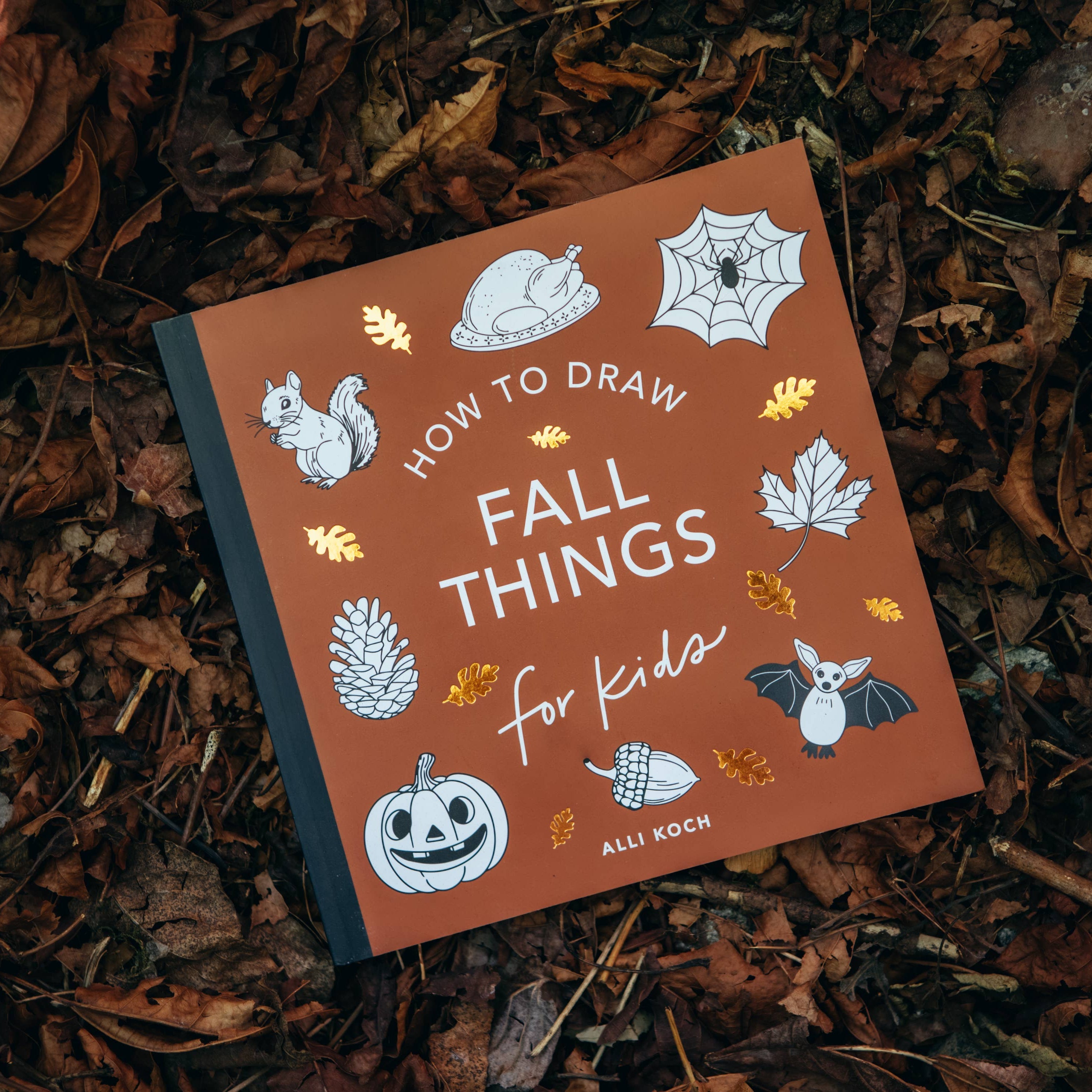 How to Draw Books for Kids: Fall Things - DIGS