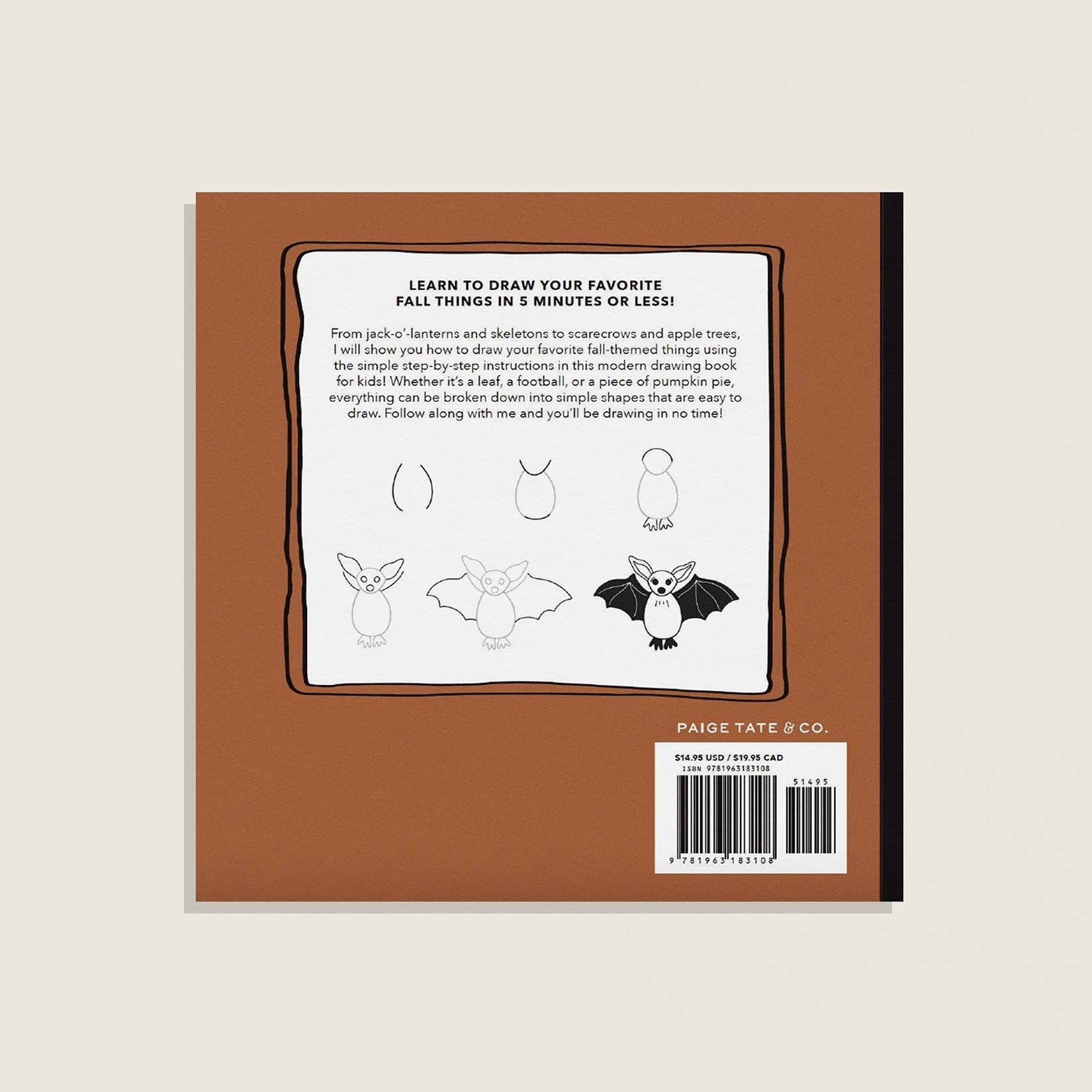 How to Draw Books for Kids: Fall Things - DIGS