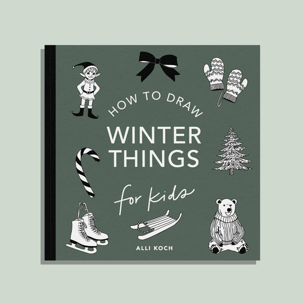 How to Draw Books for Kids: Winter Things - DIGS