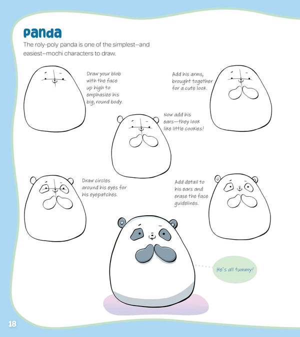 How to Draw Cute Mochi Animals - DIGS