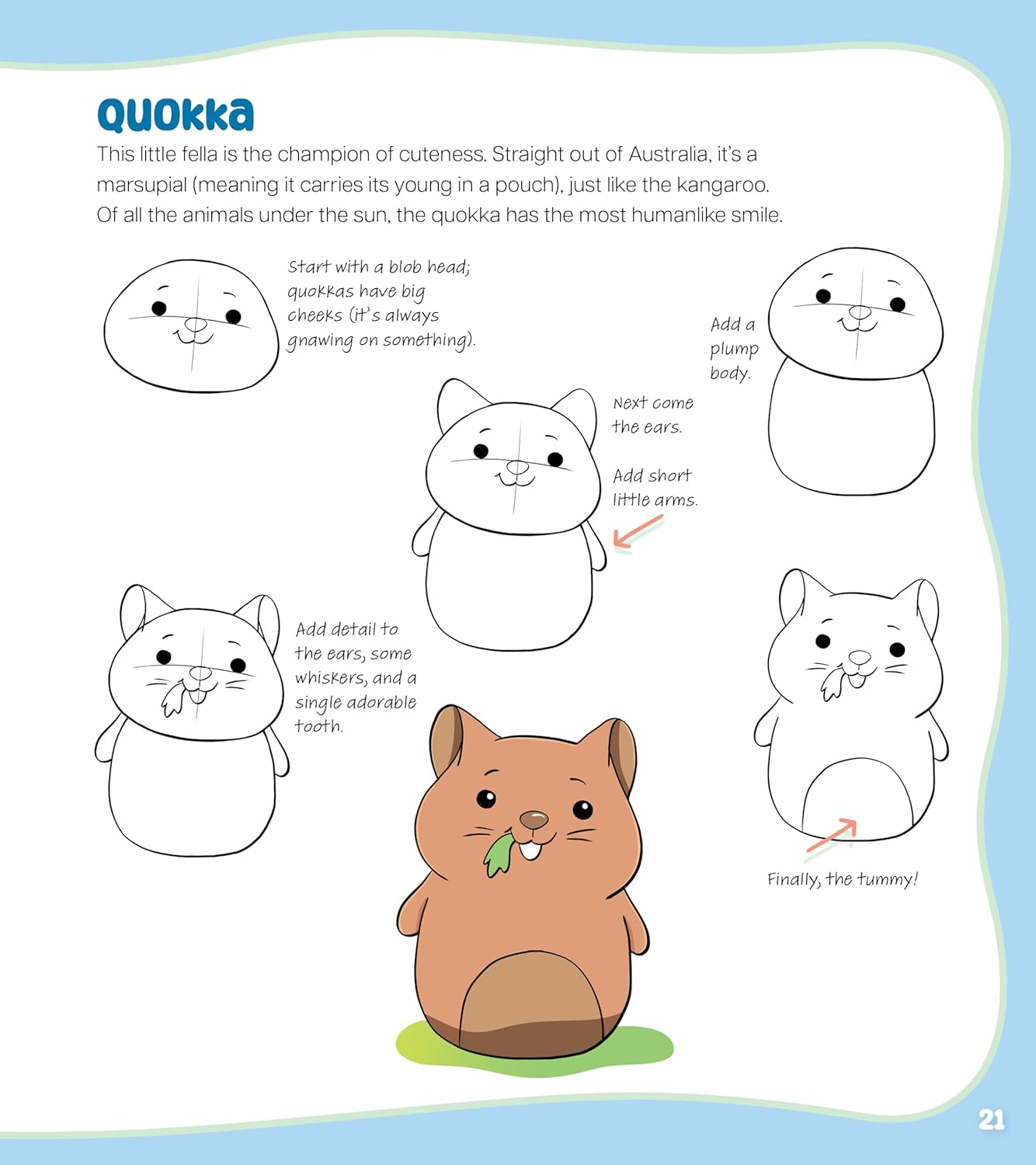 How to Draw Cute Mochi Animals - DIGS