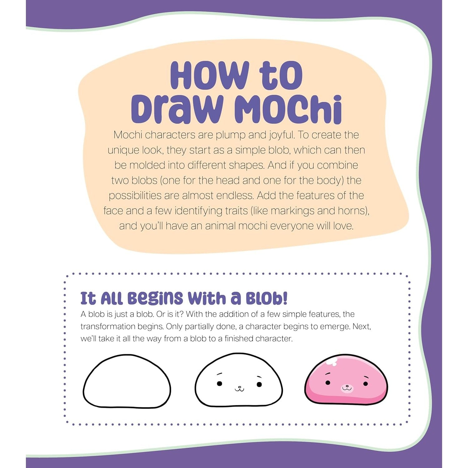 How to Draw Cute Mochi Animals - DIGS