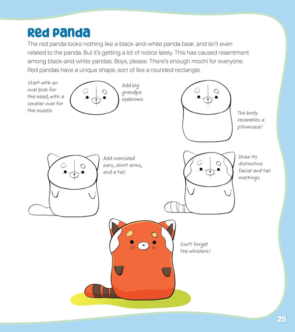 How to Draw Cute Mochi Animals - DIGS