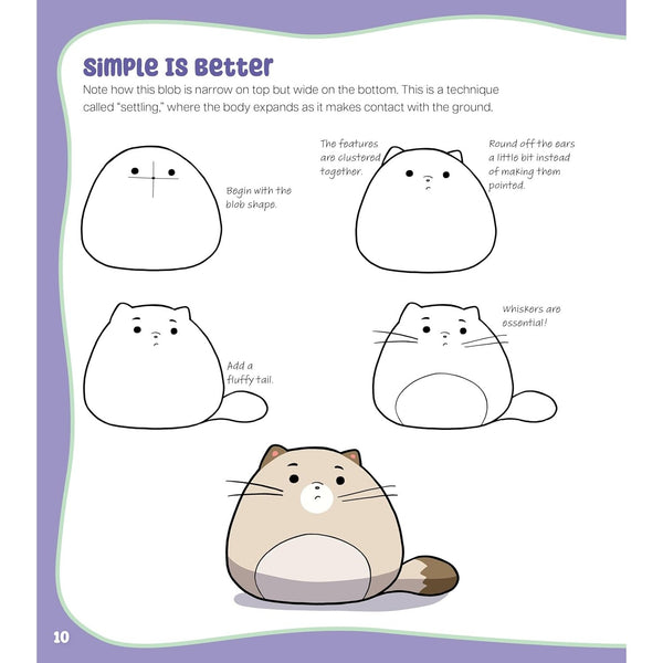 How to Draw Cute Mochi Animals - DIGS