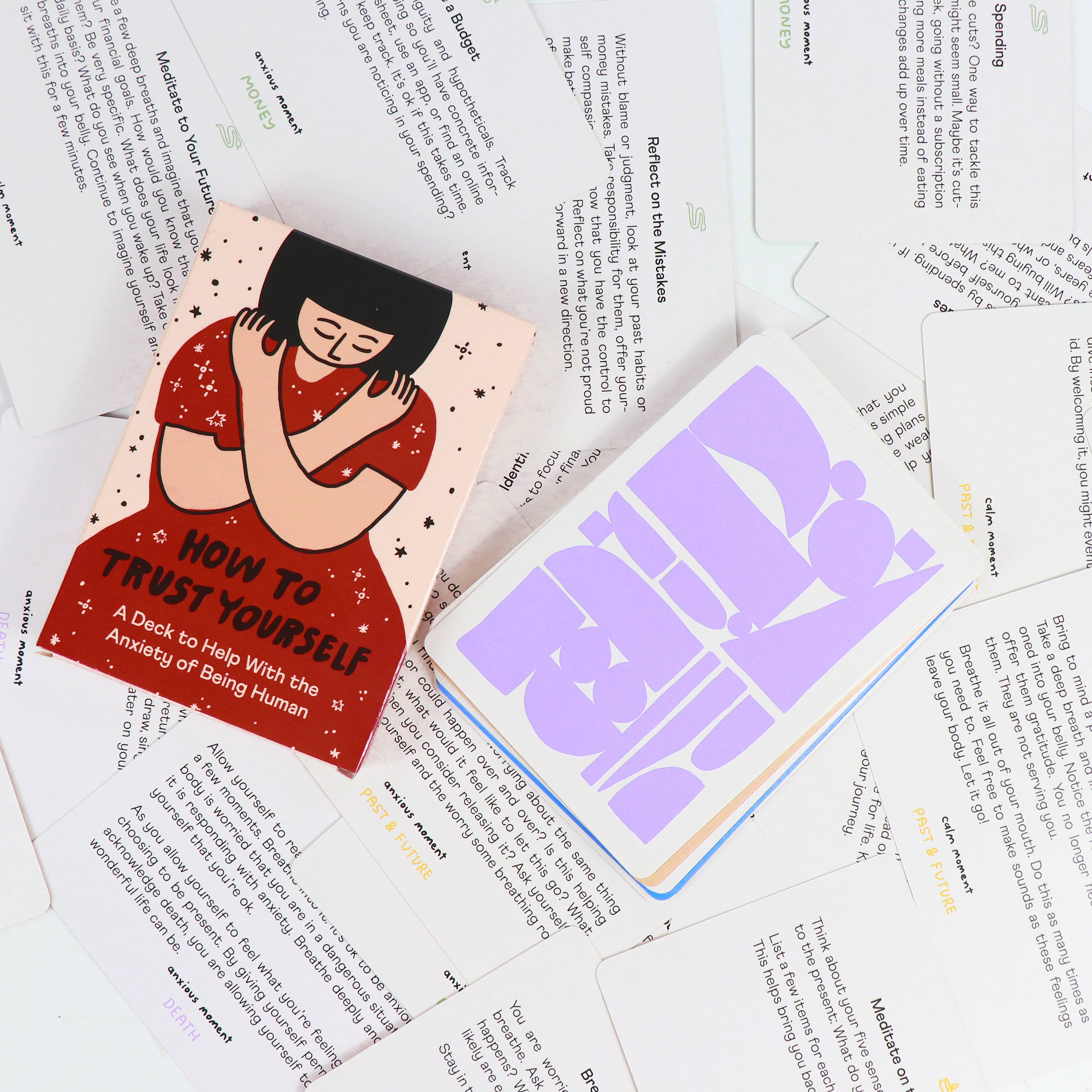 How to Trust Yourself, An Anxiety Deck - DIGS