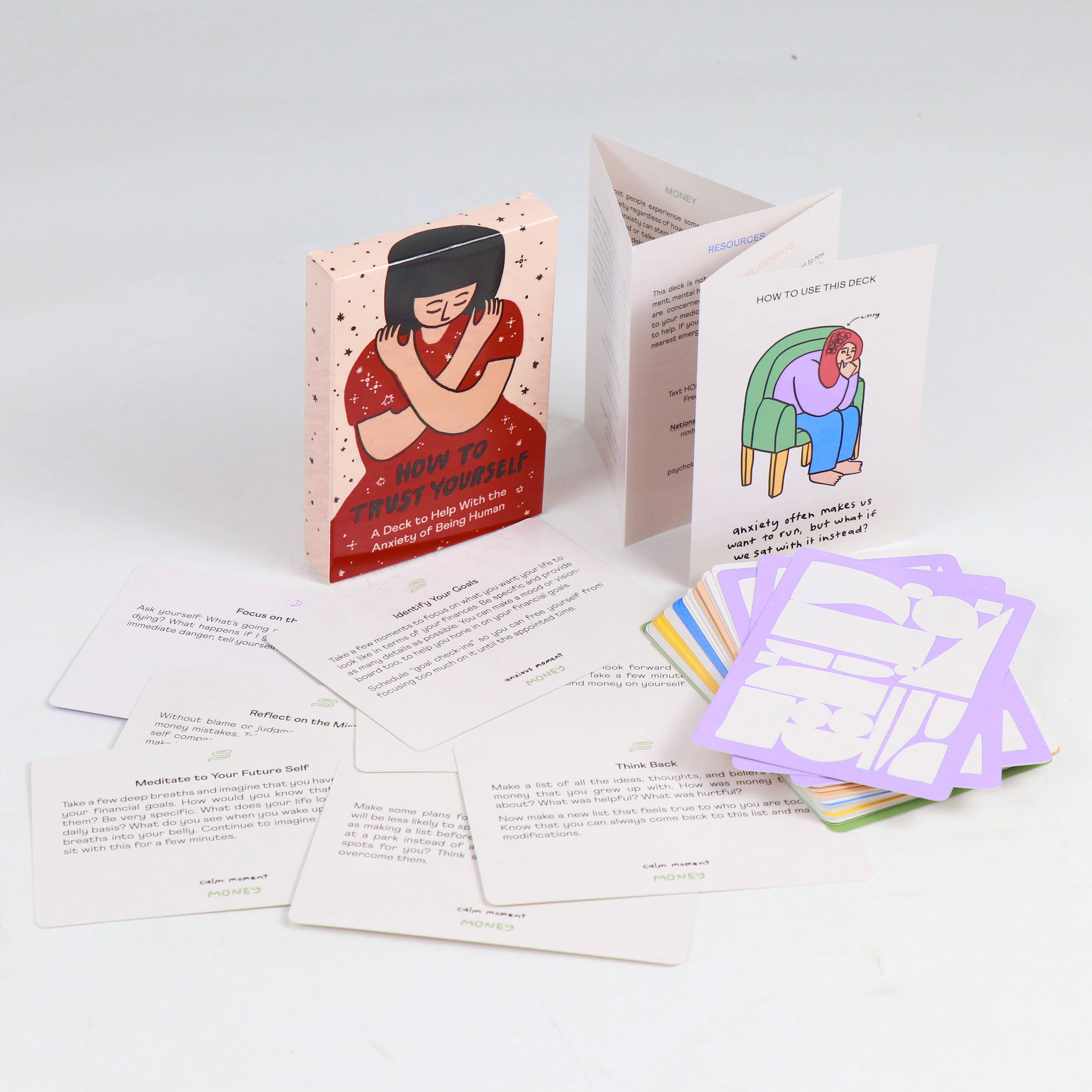 How to Trust Yourself, An Anxiety Deck - DIGS