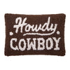 Howdy Cowboy Hook Pillow - DIGS