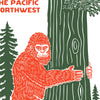 Hugs from Bigfoot PNW Card - DIGS