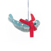 Humpback Whale Felt Ornament - DIGS