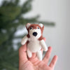 Husky Dog Finger Puppet - DIGS