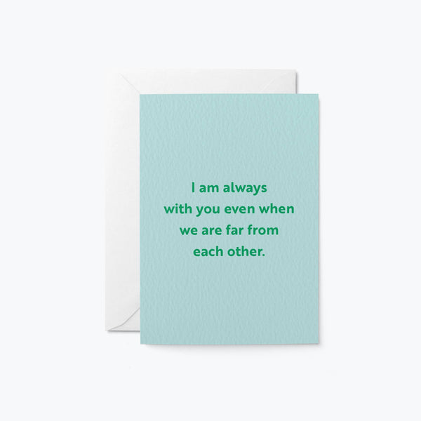 I Am Always With You Card - DIGS