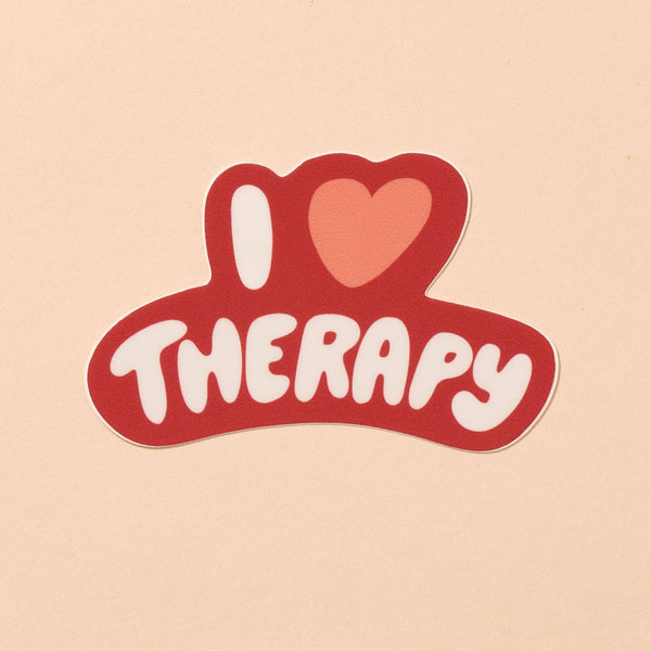 I Heart Therapy Sticker - DIGS