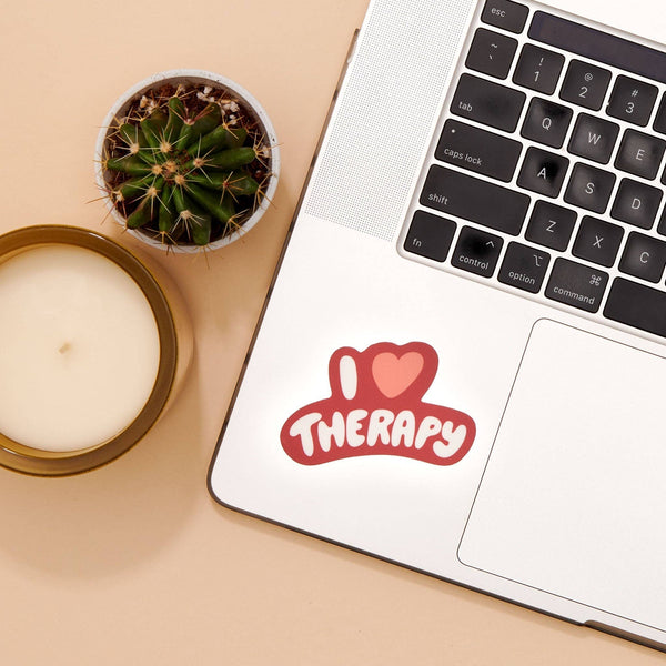 I Heart Therapy Sticker - DIGS