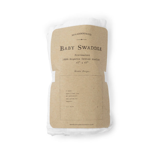 I Knew When I Met You Swaddle Blanket - DIGS