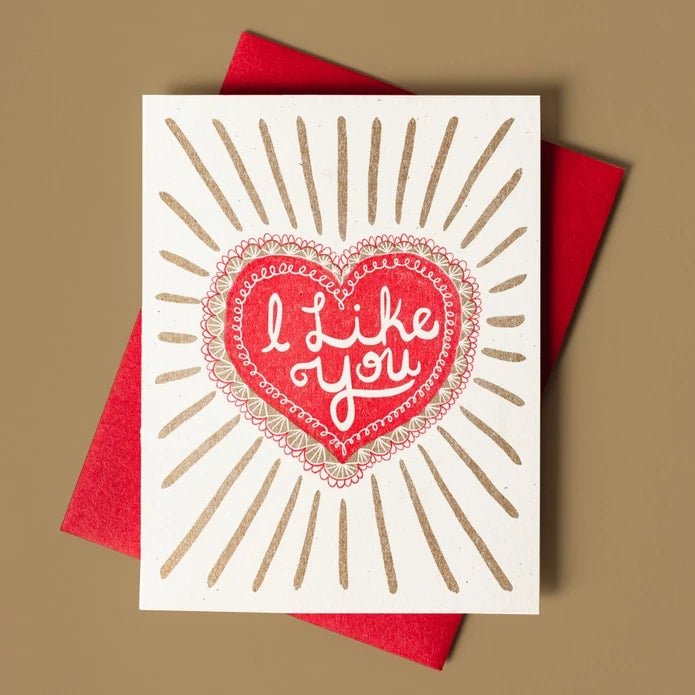 I Like You Card - DIGS