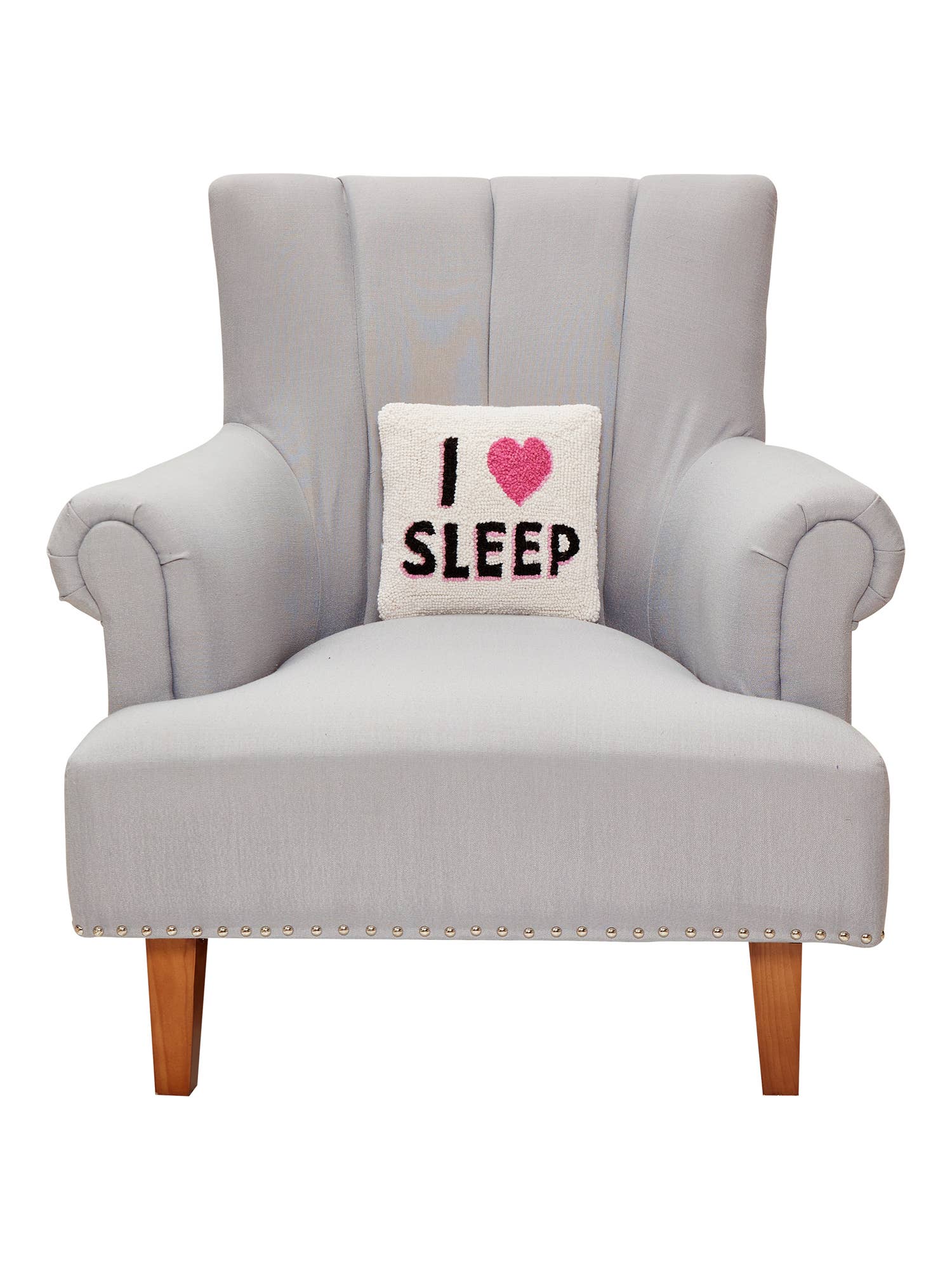 I Love Sleep Hook Pillow - DIGS