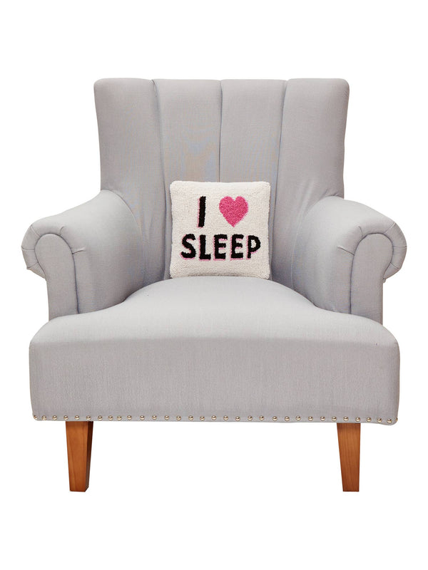 I Love Sleep Hook Pillow - DIGS