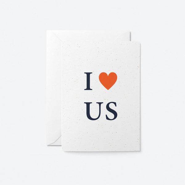 I Love Us Card - DIGS