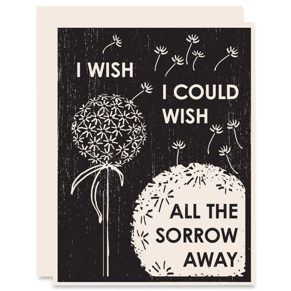 I Wish Sympathy Card - DIGS